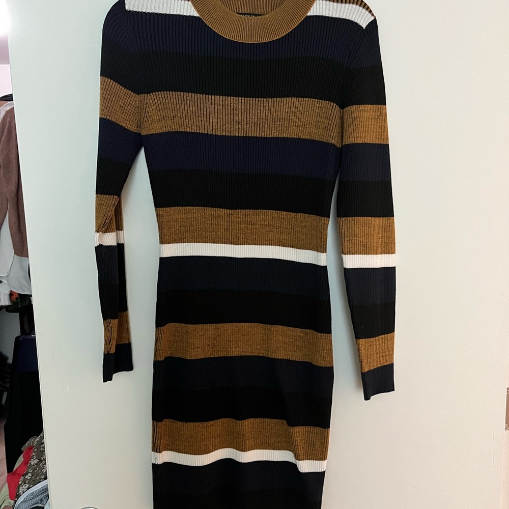 Cotton On Black Midi Dress Elegant Style
